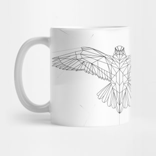 geometric eagle style Mug